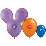 Mousehead Latex Balloon 28 Inch Lilac Purple