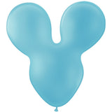 Mousehead Latex Balloon Pale Blue