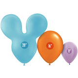 Mousehead Latex Balloon Pale Blue