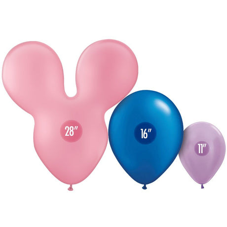 Latex Balloons 28 Inch Mousehead Pink
