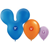 Mousehead Latex Balloon 28 Inch Royal Blue