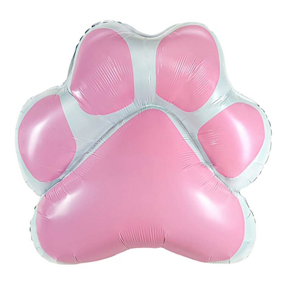 Paw Pink Foil Balloon