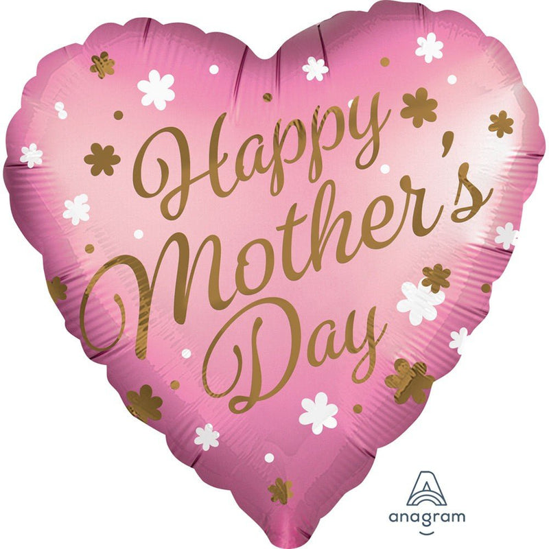 Mother's Day Foil Balloon 28 Inch Satin Infused