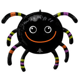 Halloween Foil Balloon Smiley Spider