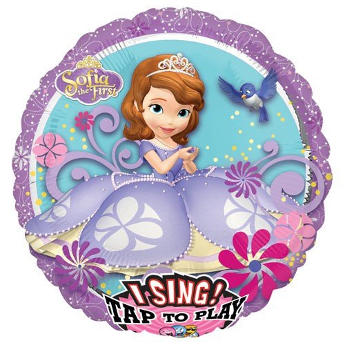 Foil Balloon Sofia The First Sing-A-Tune 28 Inch