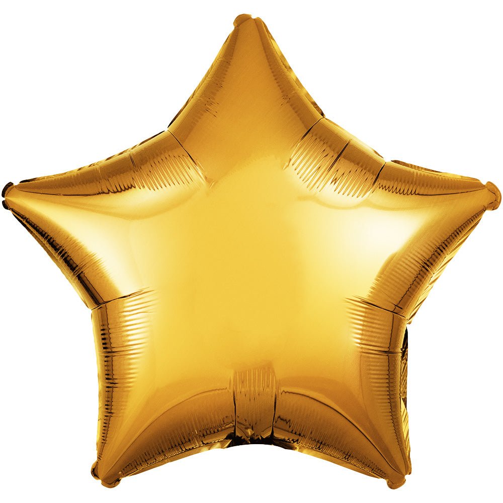 Foil Balloon 28 Inch Metallic Gold Star
