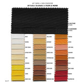 Poly Bengaline Polyester Fabric - Plain Bengaline, 60" Width (1 Yard)