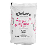 Wholesome Sweeteners Organic Light Brown Sugar 50 lb.
