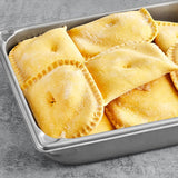 Caribbean Food Delights Unbaked Jerk Chicken Patty 5 oz. - 50/Case