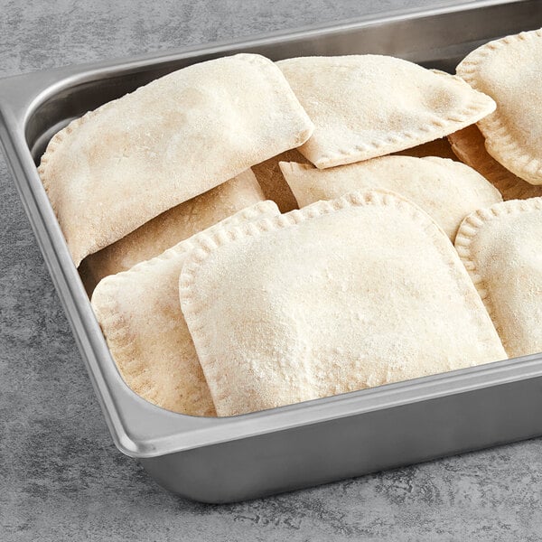 Caribbean Food Delights Unbaked Spinach and Cheese Patty 5 oz. - 50/Case