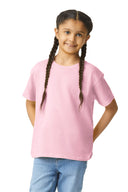 Gildan Youth Light Cotton Tee | Soft Crewneck USA Shirt