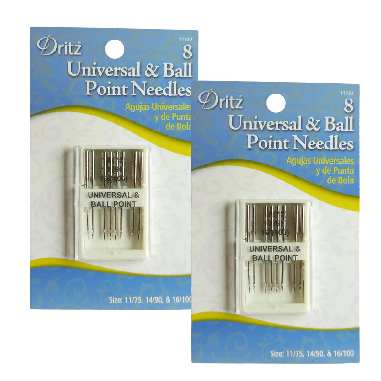 Dritz Universal and Ball Point Needles 8 Pieces