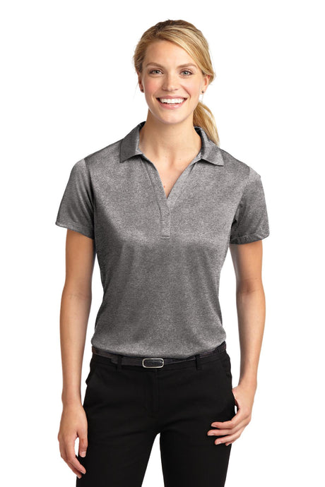Sport-Tek® Women's Heather Contender Polo Lightweight Moisture Wicking