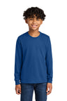 Next Level Apparel® Youth Cotton Crewneck Long Sleeve Tee