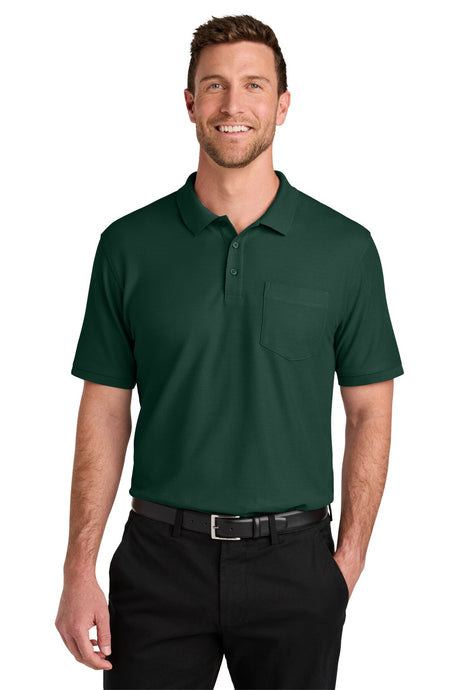 Port Authority® Wearever Signature Pique Pocket Polo