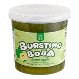 Bossen Pure25 Green Apple Bursting Boba 7.04 lb. - 4/Case