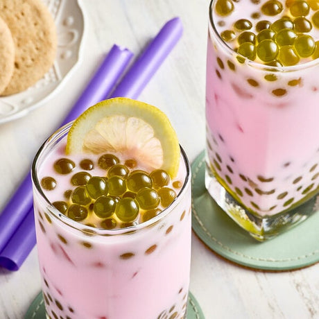 Bossen Pure25 Green Apple Bursting Boba 7.04 lb. - 4/Case