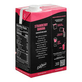 DaVinci Gourmet Strawberry Banana Real Fruit Smoothie Mix 48 fl. oz. - 6/Case