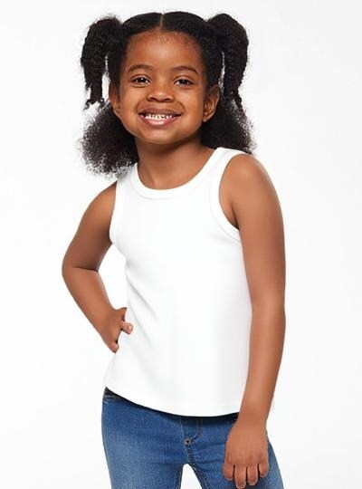 RADYAN® Toddler Fine Jersey Tank