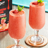 DaVinci Gourmet Strawberry Bomb Real Fruit Smoothie Mix 48 fl. oz. - 6/Case