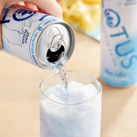 Lotus Plant Energy Zero Sugar Blue Lotus Plant Power Energy Drink 12 fl. oz. - 12/Case