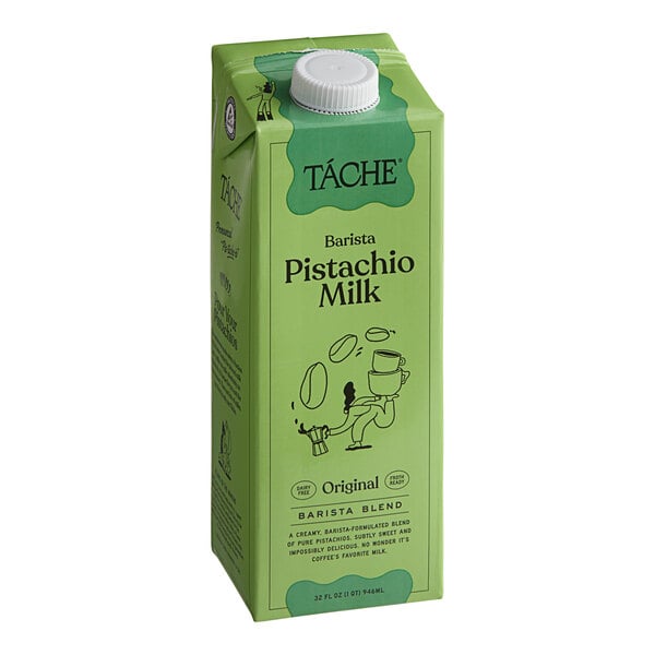 Tache Barista Pistachio Milk 32 fl. oz. - 6/Case