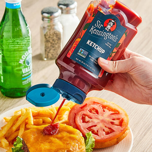 Sir Kensington's Classic Ketchup Squeeze Bottle 20 oz. - 12/Case