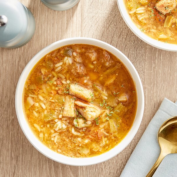 Blount Fine Foods Chicken and Sausage Gumbo 4 lb. - 4/Case