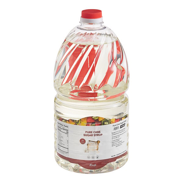 Fanale Pure Cane Sugar Concentrated Syrup 122.8 fl. oz. - 4/Case