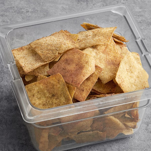 Issa's Za'atar and Thyme Pita Chips 32 oz. - 4/Case
