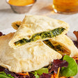 Caribbean Food Delights Unbaked Spinach and Cheese Patty 5 oz. - 50/Case