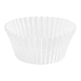 White Fluted Baking Cups - Standard Size 2" x 1 1/4"
