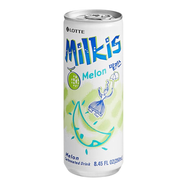 Milkis Melon Milk Soda 8.45 fl. oz. - 30/Case