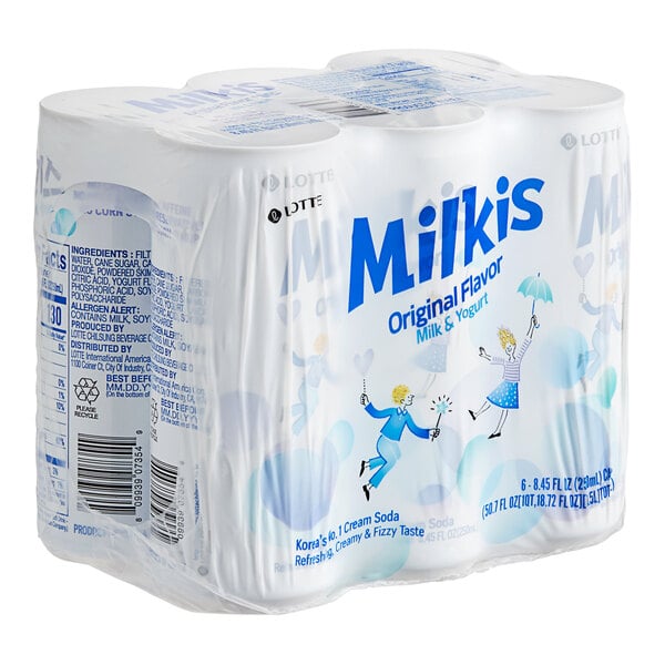 Milkis Original Milk Soda 8.45 fl. oz. - 30/Case