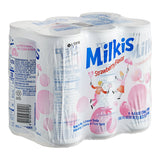 Milkis Strawberry Milk Soda 8.45 fl. oz. - 30/Case