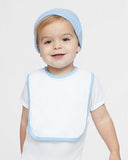 RADYAN® Infant Contrast Trim Premium Jersey Bib