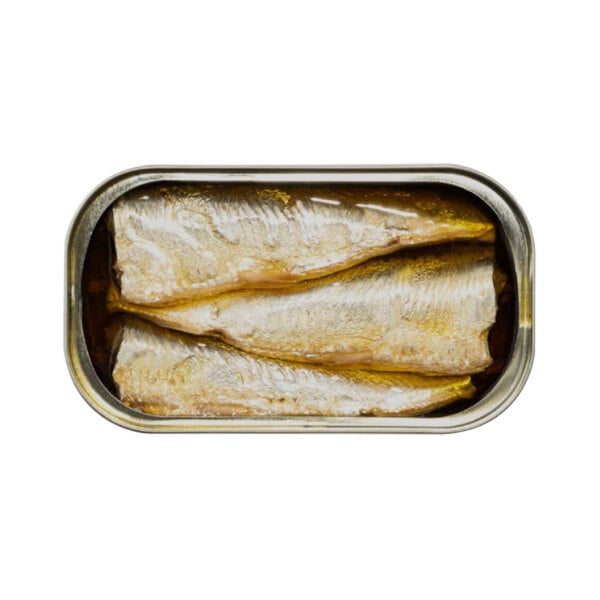 Fishwife Sardines in Olive Oil with Preserved Lemon 4.2 oz. Can - 12/Case
