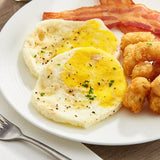 Papetti's Homestyle Fried Egg Patty with Cracked Black Pepper 2.25 oz. - 128/Case