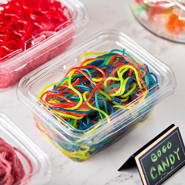 Gustaf's Rainbow Licorice Laces 2 lb. - 10/Case