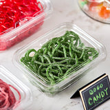 Gustaf's Sour Apple Licorice Laces 2 lb. - 10/Case
