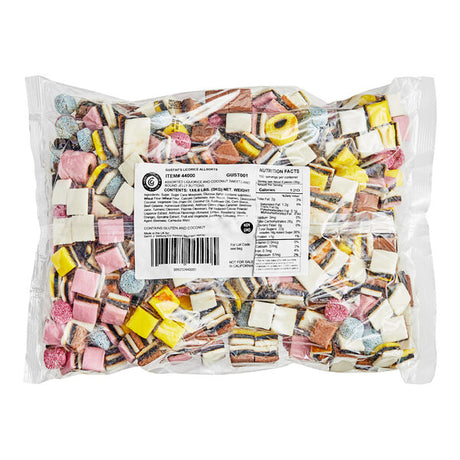 Gustaf's Licorice Allsorts 6.6 lb.