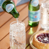 San Pellegrino Sparkling Natural Mineral Water 250 mL Glass Bottle - 24/Case