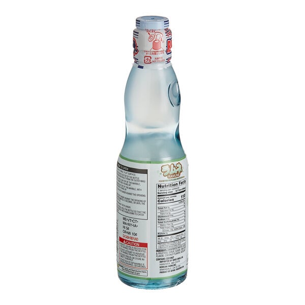 Hana Ramune Coconut Soda 6.7 fl. oz. - 24/Case