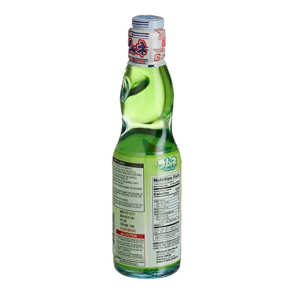 Hana Ramune Melon Soda 6.7 fl. oz. - 24/Case