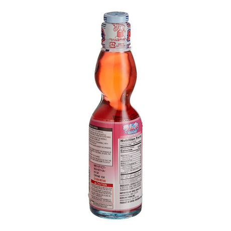 Hana Ramune Strawberry Soda 6.7 fl. oz. - 24/Case