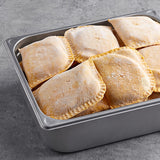 Caribbean Food Delights Unbaked Spicy Beef Patty 5 oz. - 50/Case