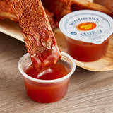 Sweet Baby Ray's Hot Honey Wing Sauce 1.5 oz. Cup - 100/Case