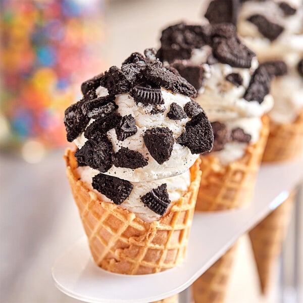 Hydrox Crushed Cookie Ice Cream Topping 25 lb.