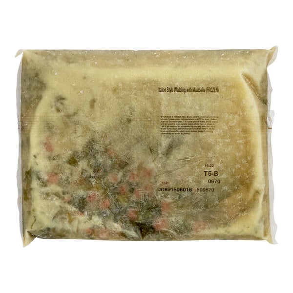 Kettle Cuisine Italian Wedding Soup 4 lb. - 4/Case