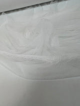 White Polyester Mesh Fabric